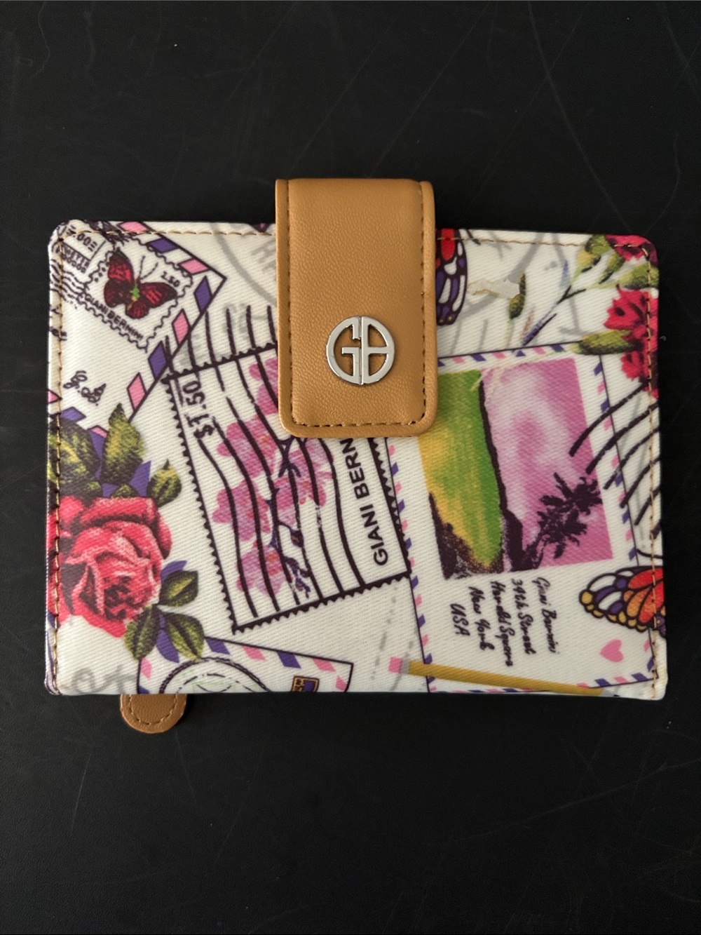 Giani Bernini Saffiano Card Case Wallet NWT